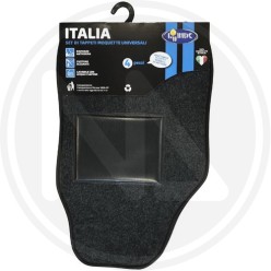 TAPPETINI AUTO "ITALIA" SET 4 PEZZI moquette