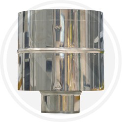 ROUND BASE WINDPROOF CHIMNEY FOR FIREPLACES "TORRETTA"