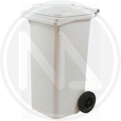 WHITE BIN 120 LT