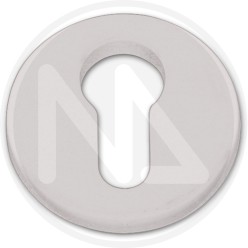 WHITE resin eschutcheon yale hole
