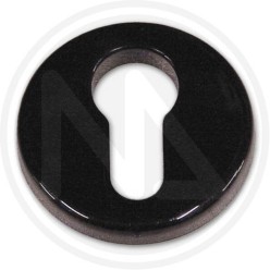BLACK resin eschutcheon yale hole