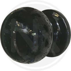 POMOLO per portone IN RESINA NERO 70 mm.