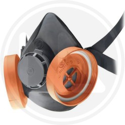 MASCHERA antigas "polimask 100-2" SENZA FILTRO