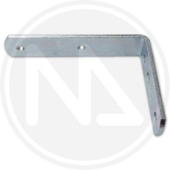 steel zinc chrome flat bracket