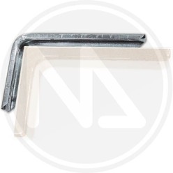 MENSOLA PER ARREDAMENTO rivestita colore avorio