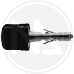 RUBBER bumper with NYLON plug