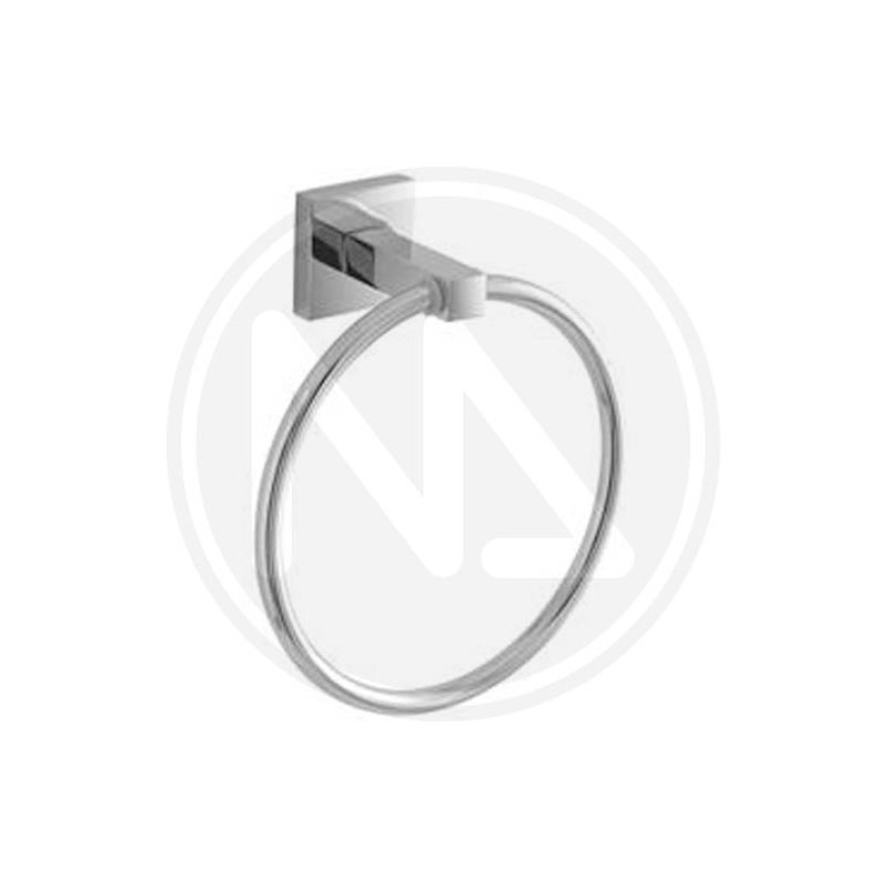TOWEL HOLDER for bathroom CHROME "ROCK" SERIES