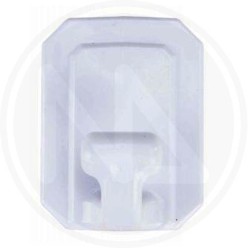 resin adhesive hook "jumbo BIANCO"