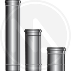 stainless steel TUBE for EXHAUST PIPE "speedy 01"