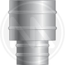 stainless steel TERMINAL chimney for EXHAUST PIPE "SPEEDY 30"