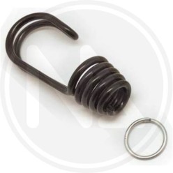HOOK FOR ELASTIC ROPE IN DOUBLE IRON