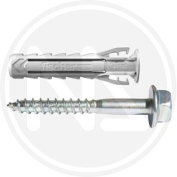 TASSELLO in NYLON "sx PLUS BM" VITE FLANG. fischer