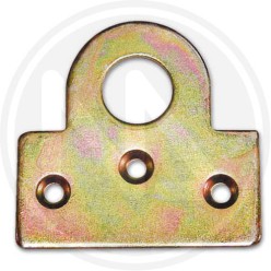 plate for use with padlock