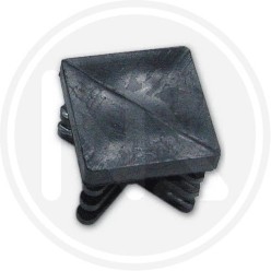 square internal rubber tip