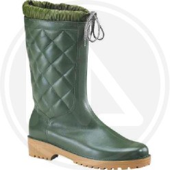 long GREEN pvc wintry boots "VALENKY"