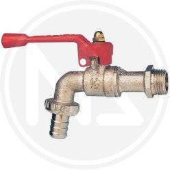 ball tap with hose connector