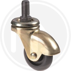 nylon wheel with revolving brassed hinge "f1 DOMUS"