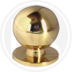BRIGHT BRASS KNOB FOR FURNITURE 710 BO11
