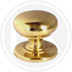 POMOLO per mobili in OTTONE lucido 715 B141