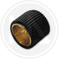 REGGIPIANO tondo in ottone e gomma "2077"