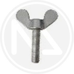 GALVANIZED STEEL FLAP SCREW FOR SIGN FIXING