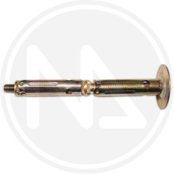 steel plug with double expansion with screw minutex