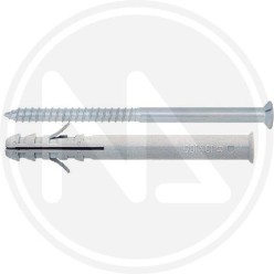 nylon plug with flat head screw and collar nd