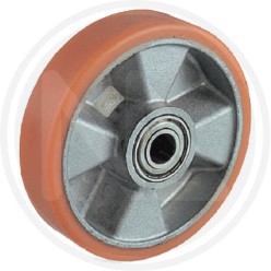 RUOTA IN POLIURETANO SCIOLTA "avc"