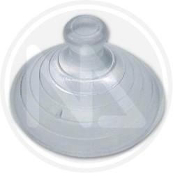 transparent suction pad for crystals