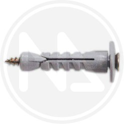 nylon plug with screw "sbn" fischer