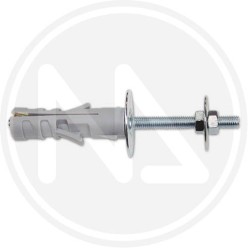 nylon plug with double nut "sb" fischer