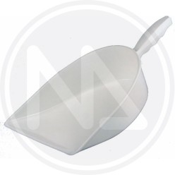 FLAT POLYPROPYLENE SCOOP FOR FOOD