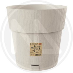 white "ETHICA" VASE WITH WATER RESERVOIR