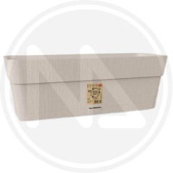 VASO BALCONETTA "ETHICA" CON RISERVA ACQUA BIANCO GESSO