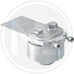 CARDINE SUPERIORE REGOLABILE CON PIASTRA "85"