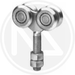 4 WHEELS TROLLEY WITH "4C" BEARING