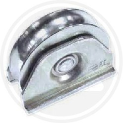 WHEEL FOR GATES WITH "SEMI-ROUND" GROOVE PLATE "FC332S"