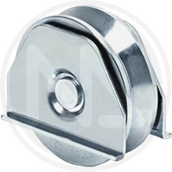 RUOTA PER CANCELLI C/PIASTRA GOLA V "FC333"