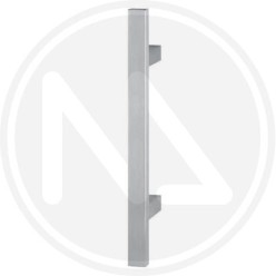 maniglione per portoni "caserta z" inox