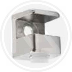 MENSOLA REGGIVETRO QUADRATA IN ZAMA CROMATA