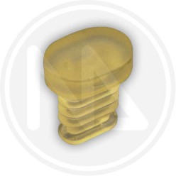 rubber tip spare for curtain rod "piatty"