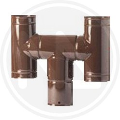 "h" chimney for pipe
