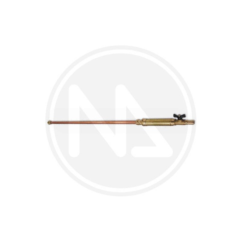 Spray lance with tap  for sprayers