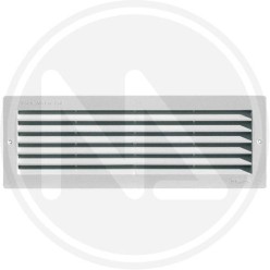 abs embedded rectangular ventilation grille