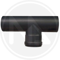 "t" joint for pipe for pellet stove