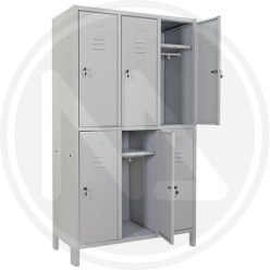 ARMADIO METALLO SPOGLIATOIO 6 POSTI