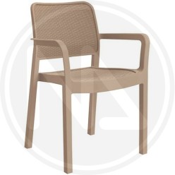 RESIN ARMCHAIR "SAMANNA" KETER