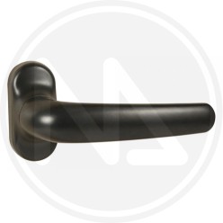 HANDLE FOR FRAMES IN BLACK ALUMINUM