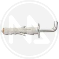 nylon plug with long hook