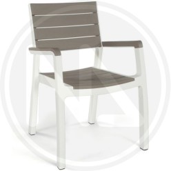 resin chair with armrests "HARMONY" KETER